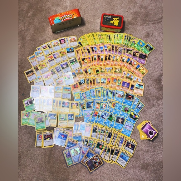 Pokemon Other - Vintage 1999-2000 Pokemon Cards Lot Of 500+ Holos/1st Ed/Shadowless/Base LP/MP